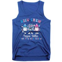 Nicu Crew Nurse Poppin Bottles For The New Years Tank Top