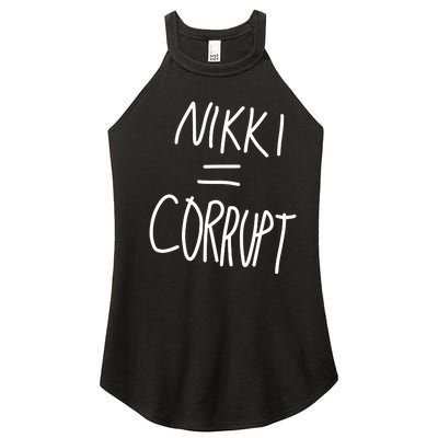 Nikki = Corrupt Women’s Perfect Tri Rocker Tank