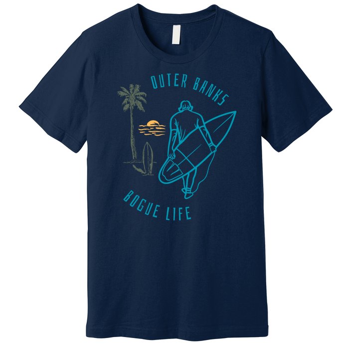 North Carolina NC Beach Bogue Life Premium T-Shirt