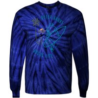 North Carolina NC Beach Bogue Life Tie-Dye Long Sleeve Shirt