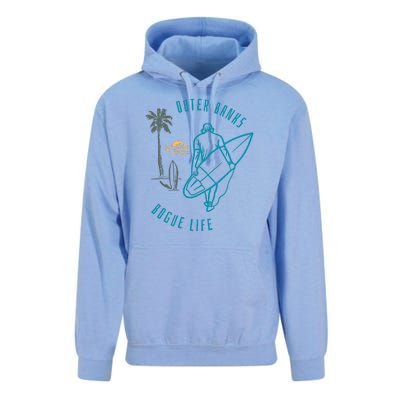 North Carolina NC Beach Bogue Life Unisex Surf Hoodie