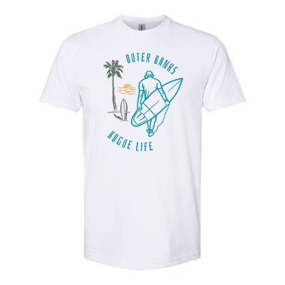 North Carolina NC Beach Bogue Life Softstyle® CVC T-Shirt