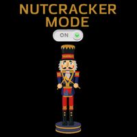Nutcracker Christmas Nutcracker Mode On Button