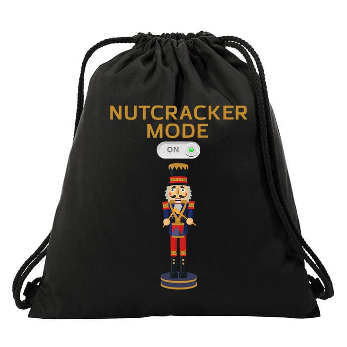 Nutcracker Christmas Nutcracker Mode On Drawstring Bag