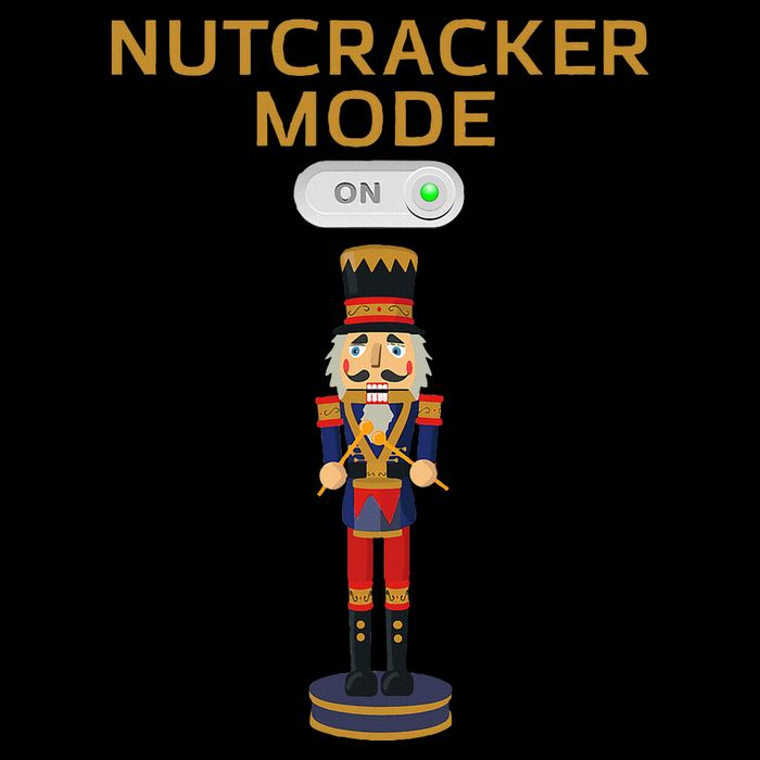 Nutcracker Christmas Nutcracker Mode On Drawstring Bag