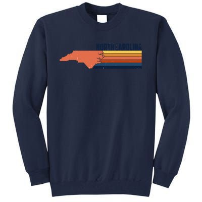 Retro Vintage North Carolina Tall Sweatshirt