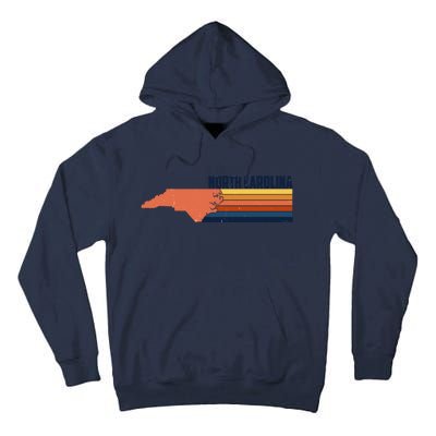 Retro Vintage North Carolina Tall Hoodie