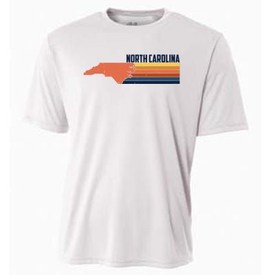 Retro Vintage North Carolina Cooling Performance Crew T-Shirt