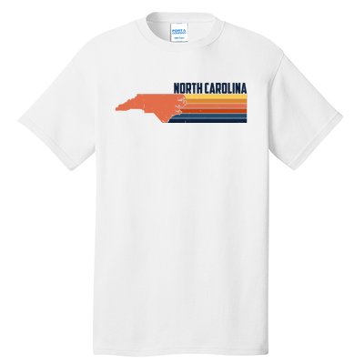 Retro Vintage North Carolina Tall T-Shirt