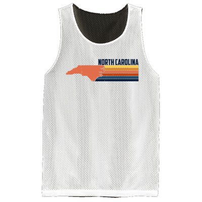 Retro Vintage North Carolina Mesh Reversible Basketball Jersey Tank