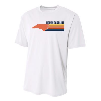 Retro Vintage North Carolina Performance Sprint T-Shirt