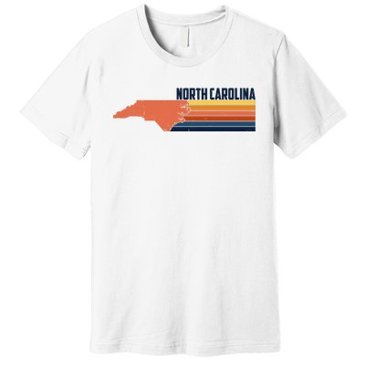 Retro Vintage North Carolina Premium T-Shirt