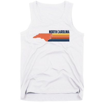 Retro Vintage North Carolina Tank Top