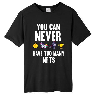 Nft Crypto Non Fungible Token Digital Art Collectibles Token Gift Tall Fusion ChromaSoft Performance T-Shirt