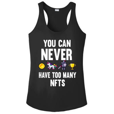 Nft Crypto Non Fungible Token Digital Art Collectibles Token Gift Ladies PosiCharge Competitor Racerback Tank