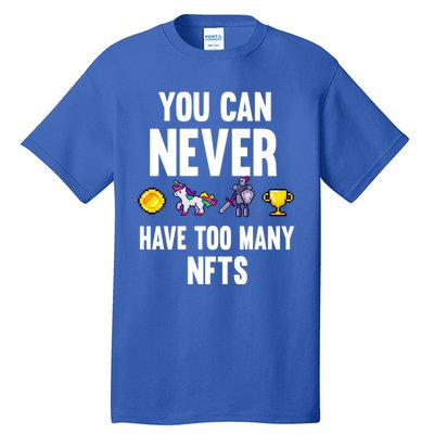 Nft Crypto Non Fungible Token Digital Art Collectibles Token Gift Tall T-Shirt