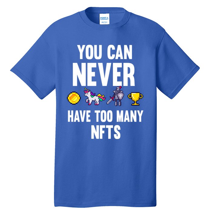 Nft Crypto Non Fungible Token Digital Art Collectibles Token Gift Tall T-Shirt