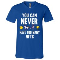 Nft Crypto Non Fungible Token Digital Art Collectibles Token Gift V-Neck T-Shirt