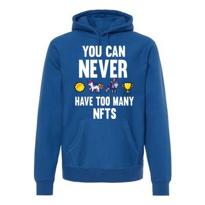 Nft Crypto Non Fungible Token Digital Art Collectibles Token Gift Premium Hoodie