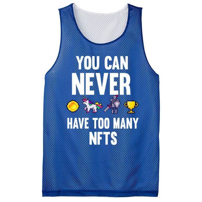 Nft Crypto Non Fungible Token Digital Art Collectibles Token Gift Mesh Reversible Basketball Jersey Tank