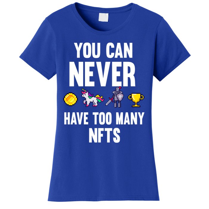 Nft Crypto Non Fungible Token Digital Art Collectibles Token Gift Women's T-Shirt