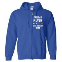 Nft Crypto Non Fungible Token Digital Art Collectibles Token Gift Full Zip Hoodie