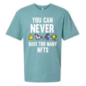 Nft Crypto Non Fungible Token Digital Art Collectibles Token Gift Sueded Cloud Jersey T-Shirt