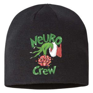 Neuro Crew Nurse Christmas Sustainable Beanie