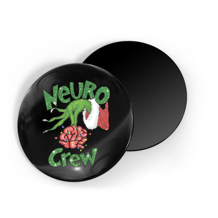 Neuro Crew Nurse Christmas Magnet