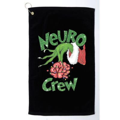 Neuro Crew Nurse Christmas Platinum Collection Golf Towel