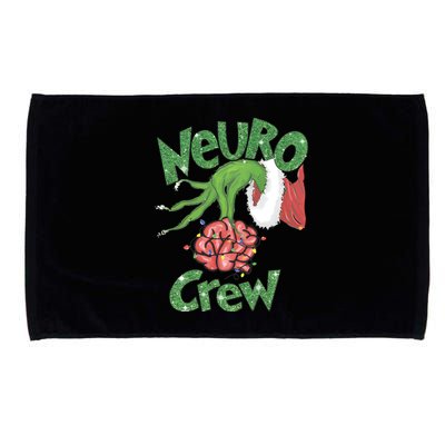 Neuro Crew Nurse Christmas Microfiber Hand Towel