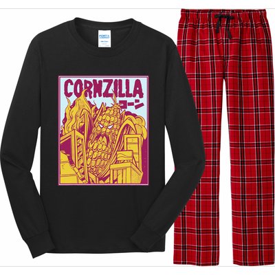 Nebraska Corn Long Sleeve Pajama Set