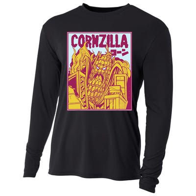 Nebraska Corn Cooling Performance Long Sleeve Crew