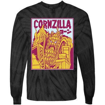 Nebraska Corn Tie-Dye Long Sleeve Shirt