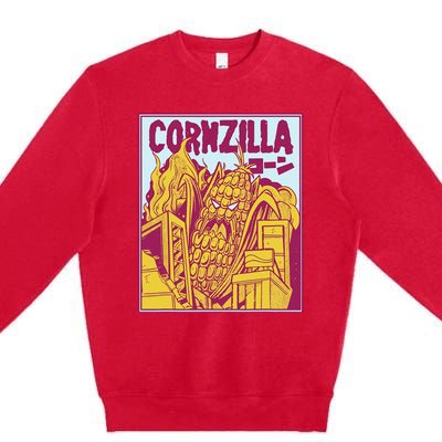 Nebraska Corn Premium Crewneck Sweatshirt