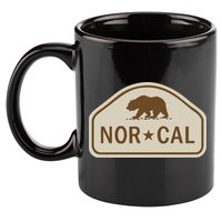 Nor Cal 11oz C Handle Ceramic Mug