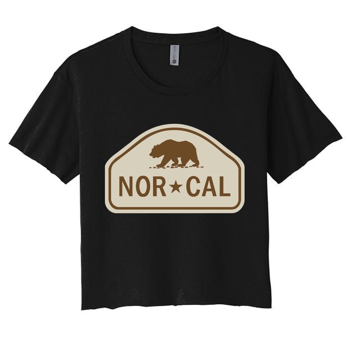 Nor Cal Women's Crop Top Tee