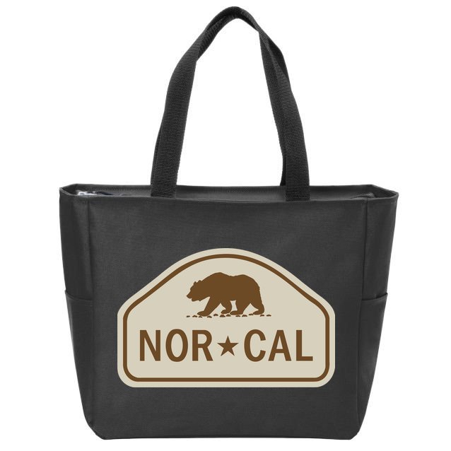 Nor Cal Zip Tote Bag
