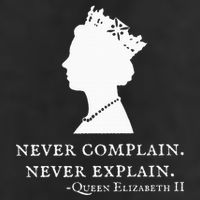 Never Complain Never Explain Queen Ii Elizabeth England Cool Comfort Performance Bucket Hat