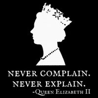 Never Complain Never Explain Queen Ii Elizabeth England Impact Tech Backpack