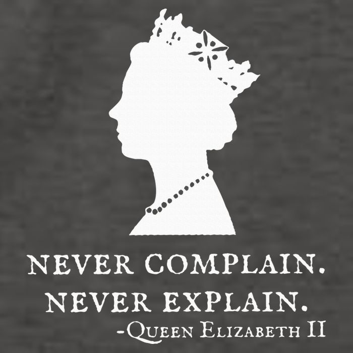 Never Complain Never Explain Queen Ii Elizabeth England Vector Backpack