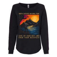 North Cascades National Park Hiker Men & Women Hiking Womens California Wash Sweatshirt