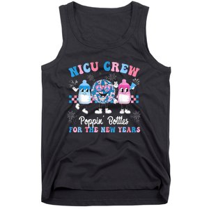 Nicu Crew Nurse Poppin Bottles For The New Years L&D Nurse Tank Top