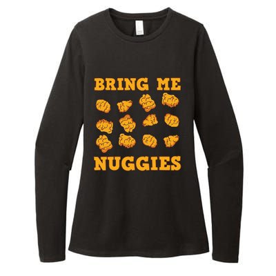 Nuggies Chicken Nugget Fans Nug Eaters Fast Food Lovers Womens CVC Long Sleeve Shirt