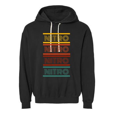 Nitro Car Garment-Dyed Fleece Hoodie