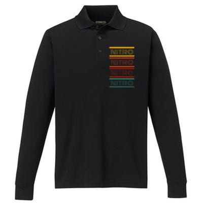 Nitro Car Performance Long Sleeve Polo