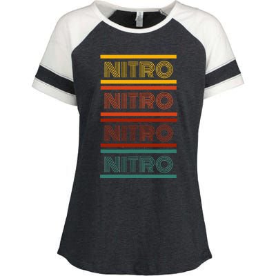 Nitro Car Enza Ladies Jersey Colorblock Tee