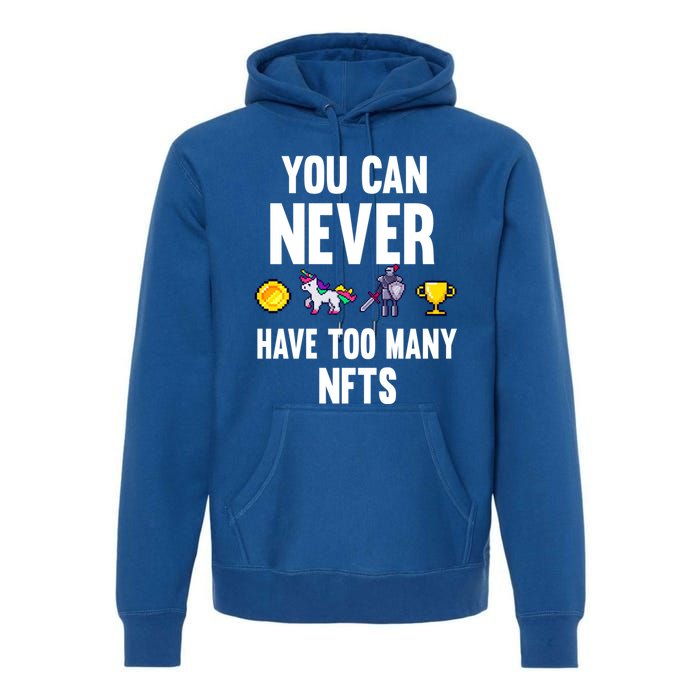 Nft Crypto Non Fungible Token Digital Art Collectibles Token Cool Gift Premium Hoodie