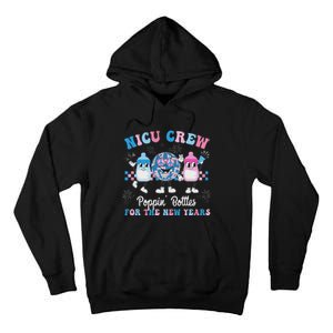 Nicu Crew Nurse Poppin Bottles For The New Years L&D Nurse Tall Hoodie