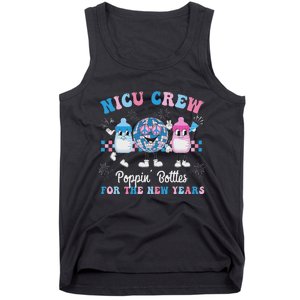 Nicu Crew Nurse Poppin Bottles For The New Years L&D Nurse Tank Top